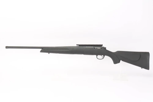 Thompson Center Compass 5.56x45 NATO rifle with extra magazines - right side full view