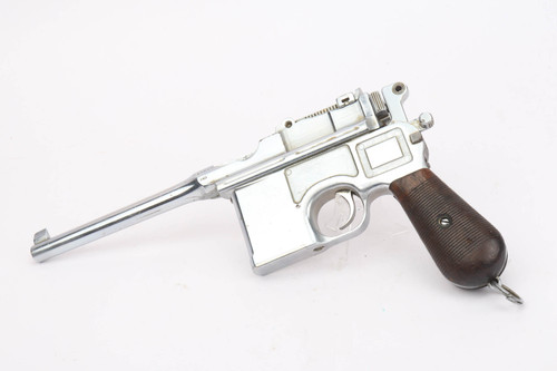 SOLD - Imperial Mauser C96 Broomhandle - Nickeled Finish