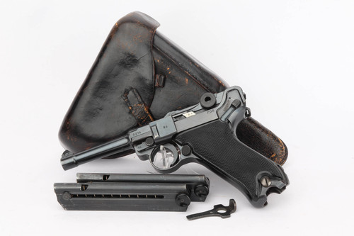 BYF 42 Black Widow Mauser Luger Rig - Featured in Don Hallock Book