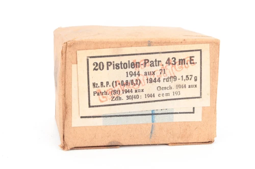 Two Boxes of Very Rare MP43 Marked Ammo - view 2