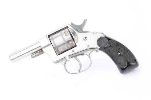 Nickeled Universal Double Action Revolver - .38