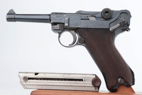 WWI Capture, 1914 DWM Luger Rig W/ Matching Mag - Featured On YouTube