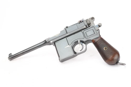 Imperial Mauser C96 rig with matching stock - left side