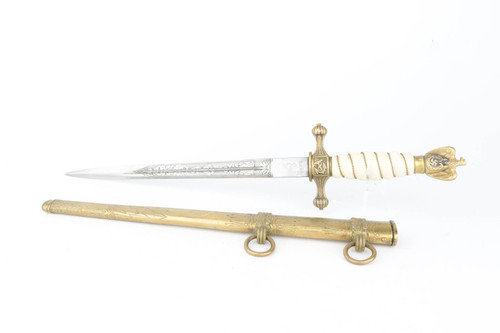 Nice Etched Kriegsmarine Dagger