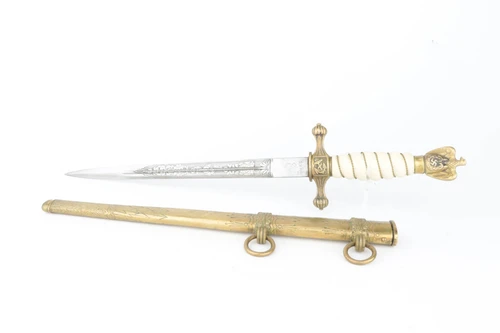 Nice Etched Kriegsmarine Dagger - photo 2 of 6