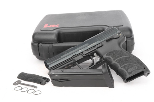 HK45 pistol with case - with case and accessories