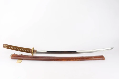 Traditionally Made WW2 Era Japanese Sword - view 2