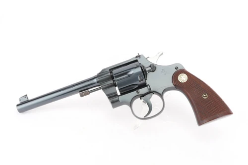 Gorgeous, Boxed, Pre-WW2 Colt Officers Model Revolver - .22 LR - photo 2 of 12