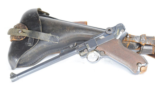 1917 Artillery Luger Rig - Matching Stock - 1