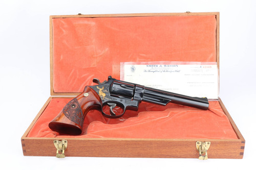 Cased, Factory-Engraved Smith & Wesson Model 29-2