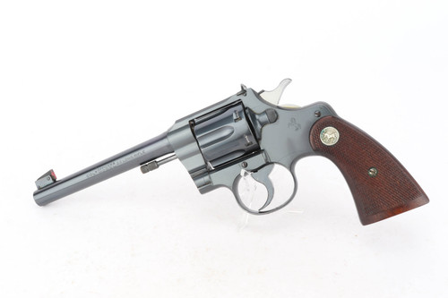 Colt Officers Model .22 LR revolver - left side