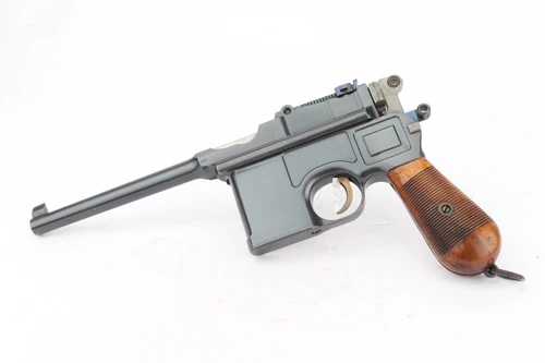 Gorgeous, Rare, Pre-War Mauser "Banner Over Chamber" C96 Rig - Matching Stock