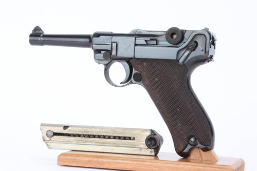 Rare 1908 First Issue DWM Luger - Unit Marked - photo 1 of 12