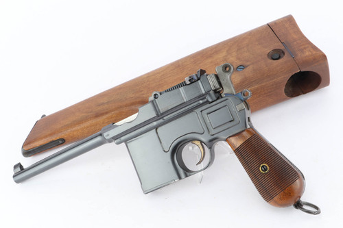 Minty Pre-WWI Commercial Mauser C96 Rig - French Retailer Marked