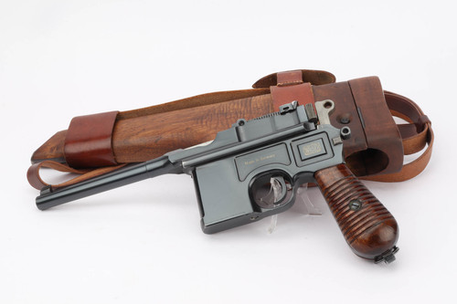 Excellent Mauser Model 1930 Broomhandle Rig - AF Stoeger