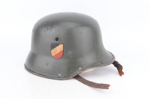 SOLD - Rare German Fiber Parade Helmet