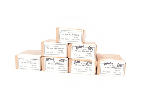 7 Boxes of PPU 8mm Mauser Ammo - photo 1 of 2