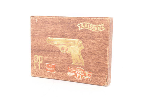 Walther PP Box with Cleaning Rod and Dummy Rounds