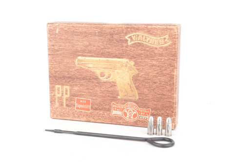 Walther PP Box with Cleaning Rod and Dummy Rounds - photo 1 of 5