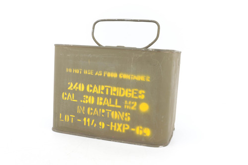 Sealed Spam Can of 240 Rounds of Greek 30-06 - photo 1 of 3