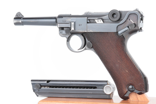 1939 Mauser Luger Rig - Two Matching Magazines