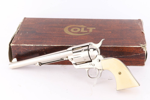 ANIB 7.5" Factory-Nickel Colt Single Action Army - 3rd Gen