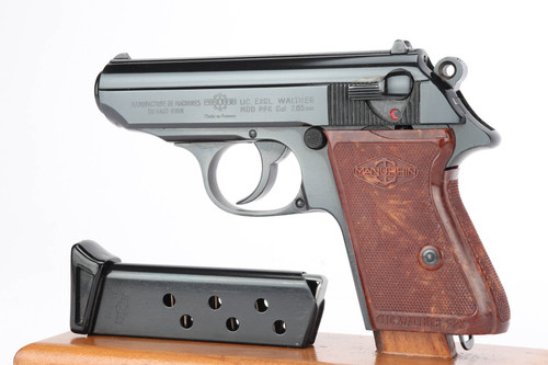 SOLD - Mint, Boxed French Manurhin PPK - 7.65mm