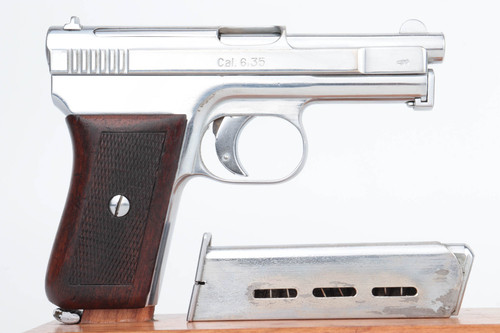 Mauser Model 1910 - Nickel-Plated