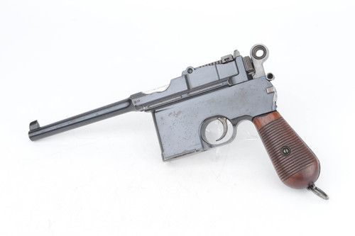 Rare, Flatside, Large Ring Hammer Mauser C96 Rig - Matching Stock