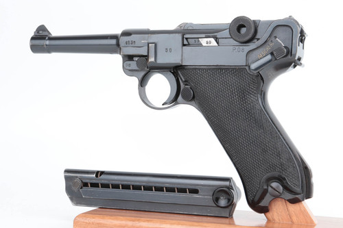 Scarce BYF 41 Black Widow Mauser Luger Rig - Eagle 135 Proofs