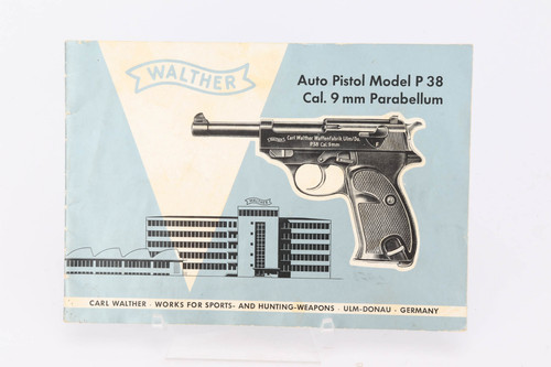 English Walther P38 Manual - photo 1 of 3