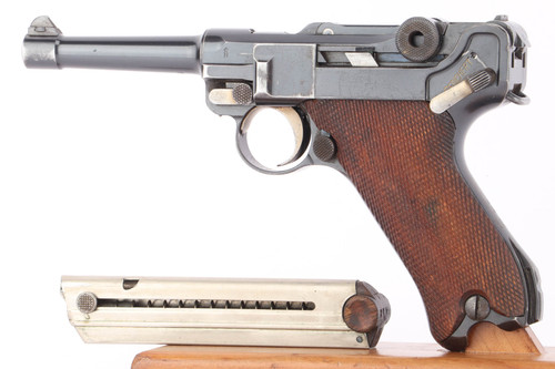 Rare, Early Nazi, "Sneak" Kriegsmarine DWM Luger Rig