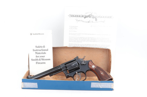 S&W K-22 Masterpiece Pre-Model 17 - Archive Letter - photo 1 of 15