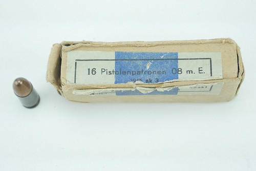 WW2 9mm Pistol Ammo