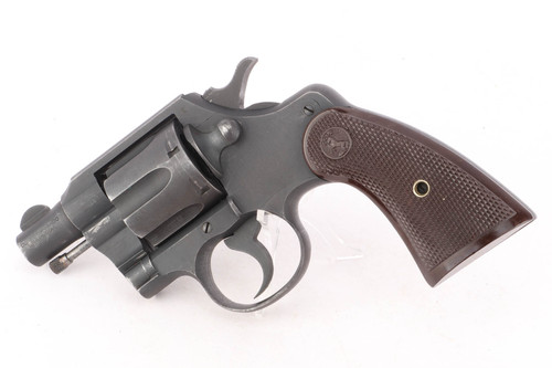 Excellent WW2 2" Colt Commando Revolver Rig - W/ Factory Letter