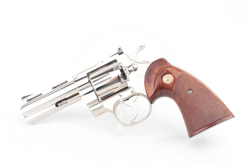ANIB, Nickeled Colt Python Revolver - .357 Magnum