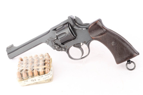 SOLD - 1941 British Enfield No 2 Mk I* Revolver - W/ Ammo