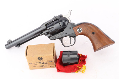 SOLD - Mint Ruger Single-Six .22 Revolver - W/ Extra Cylinder