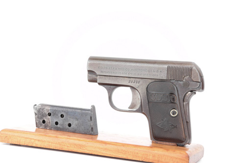 Early, 1909 Mfg Colt Model 1908 Vest Pocket - .25 ACP