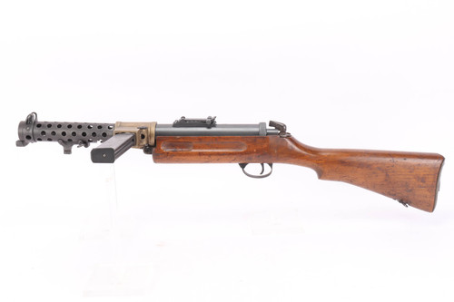 British Lanchester Mk1 dummy gun - left side full view