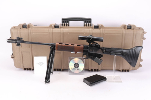 NIB SMG FG-42 Type 1 w/ PU Style Scope - 8mm Mauser