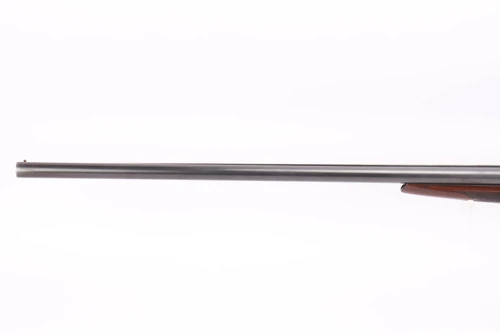 L.C. Smith Field Grade side by side 12 gauge shotgun - right side full view