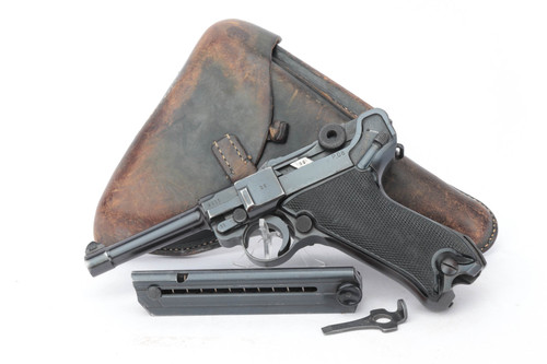 Scarce BYF 41 Black Widow Mauser Luger Rig - Eagle 135 Proofs