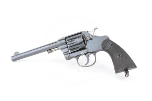 US Navy Colt New Navy M1895 .38 double action revolver - left side