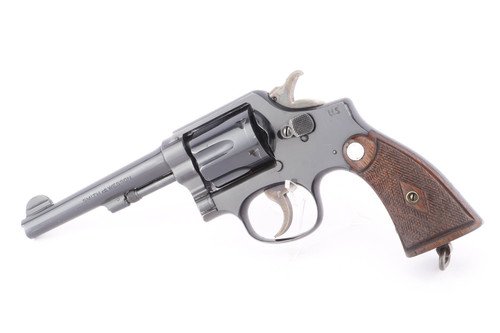 SOLD - Excellent S&W .38 M&P Model 1905 Fourth Change Revolver Rig - US Military