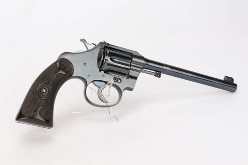 Early, 1910 Mfg, 6" Colt Police Positive Target Revolver - .22 WRF