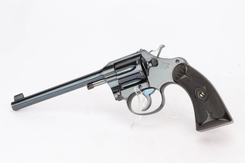 1910 Colt Police Positive Target 6 inch .22 WRF revolver - left side