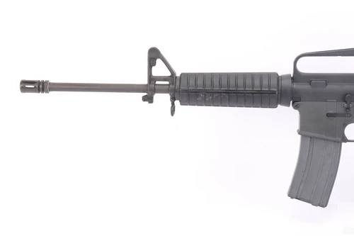 Ban era Colt AR-15 Lightweight rifle - right side barrel and forend