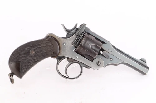 Scarce British Webley Mk I Revolver - photo 2 of 16
