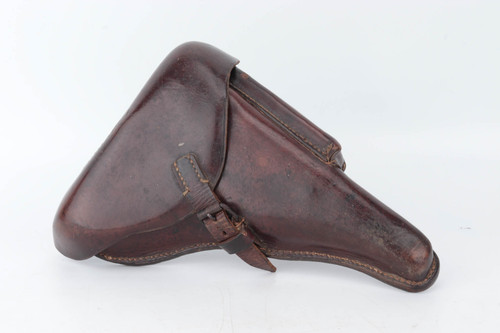 SOLD - 1939 Luger holster - Rare Maker Ernst Kurz